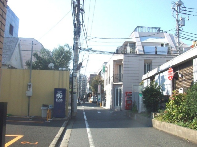 ドルチェ青山ビル ビル前面道路