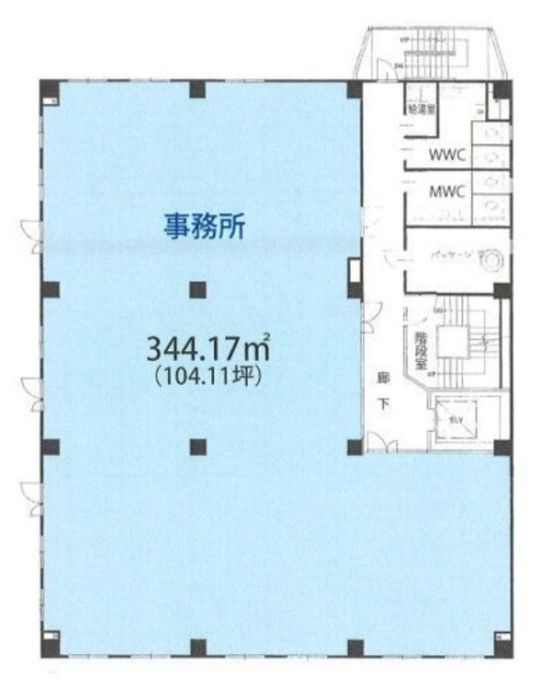 第三松井ビル7F 間取り図
