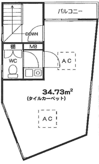 スタービル4F 間取り図