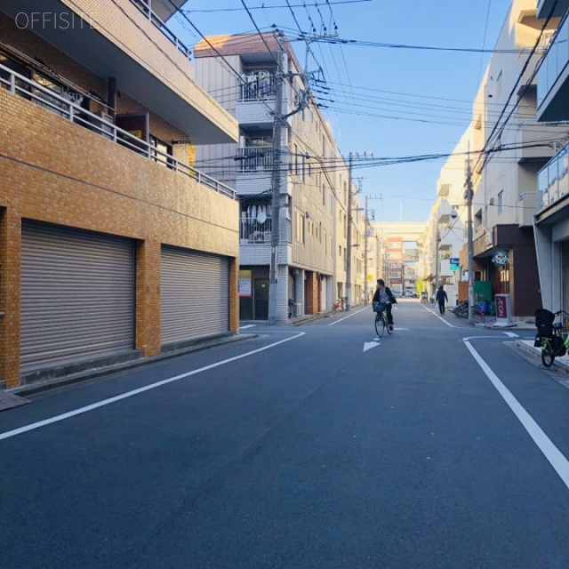 堀第5富岡ビル ビル前面道路