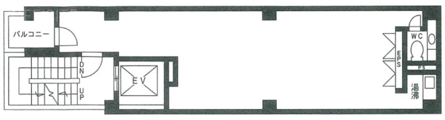岩崎ビル4F 間取り図