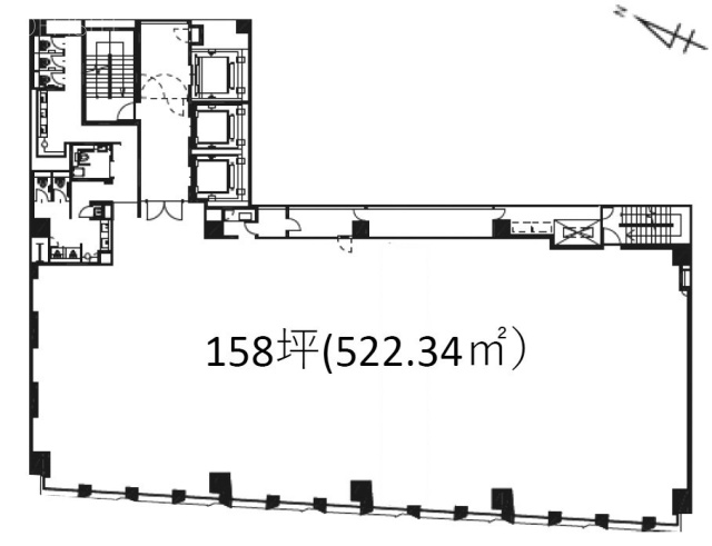 菱華ビル7F 間取り図