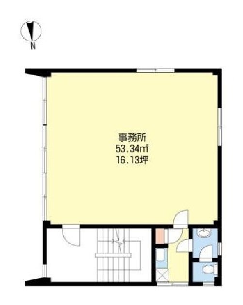 大平ビル4F 間取り図