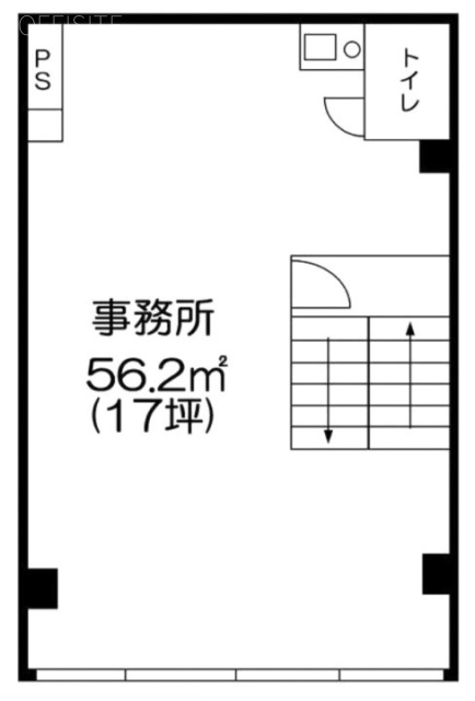 和田ビル3F 間取り図