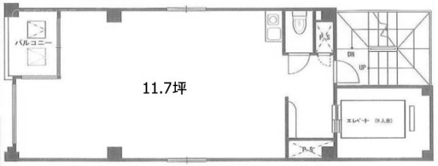 コアビル3F 間取り図