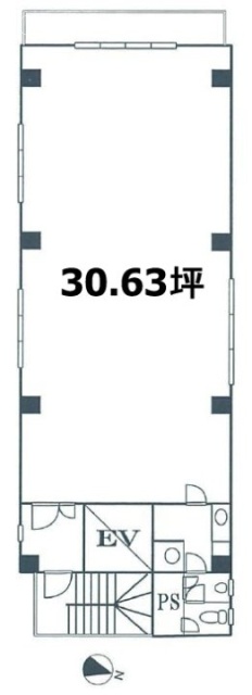 第2立川ビル6F 間取り図