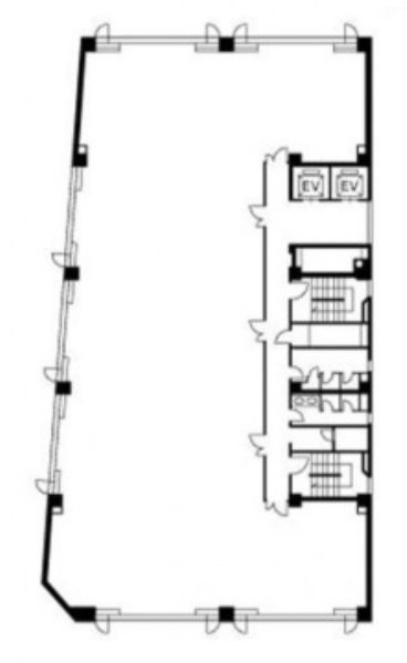 住友生命日本橋大伝馬町ビル5F 間取り図