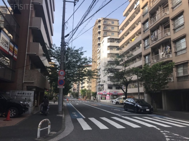 木村第2ビル ビル前面道路