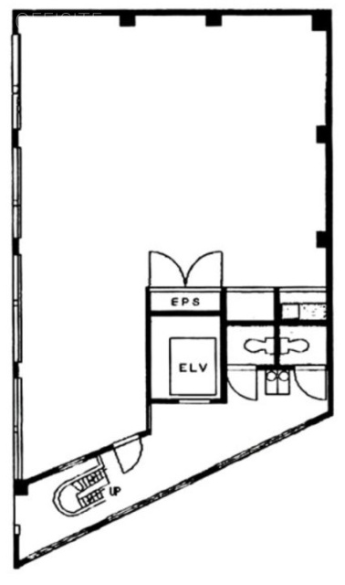 梅村明照ビル2F 間取り図