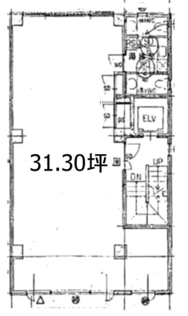 東京商会秋葉原ビルB2F 間取り図