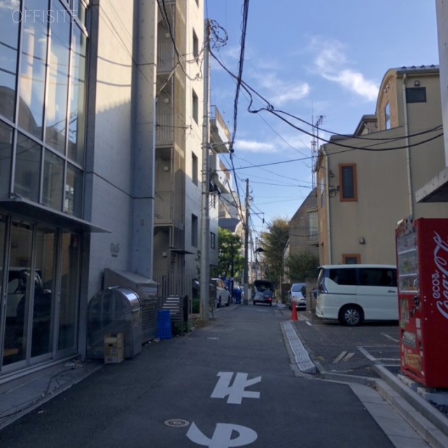 SP15 EBISUビル ビル前面道路
