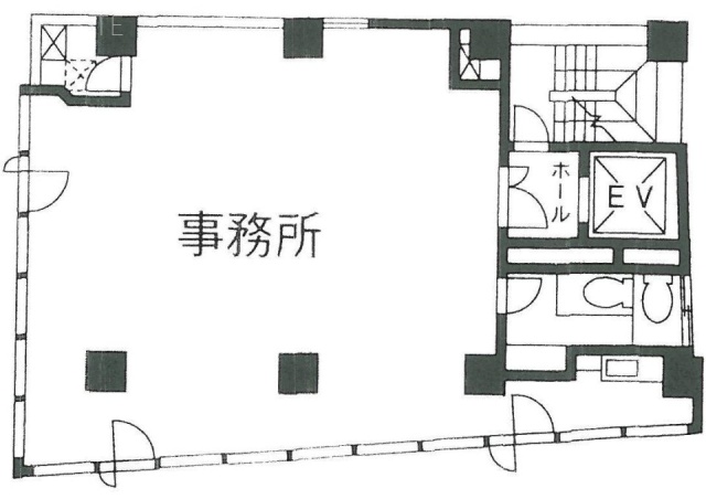 白井第2ビル7F 間取り図