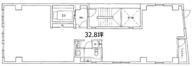 番町YMビル4F 間取り図