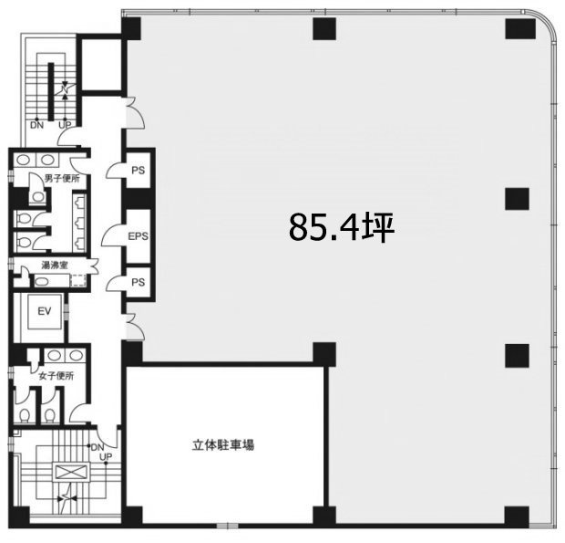マリービル4F 間取り図