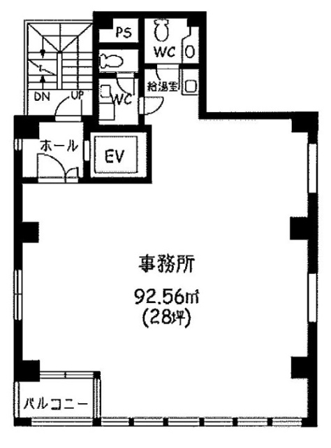 松島ビル7F 間取り図