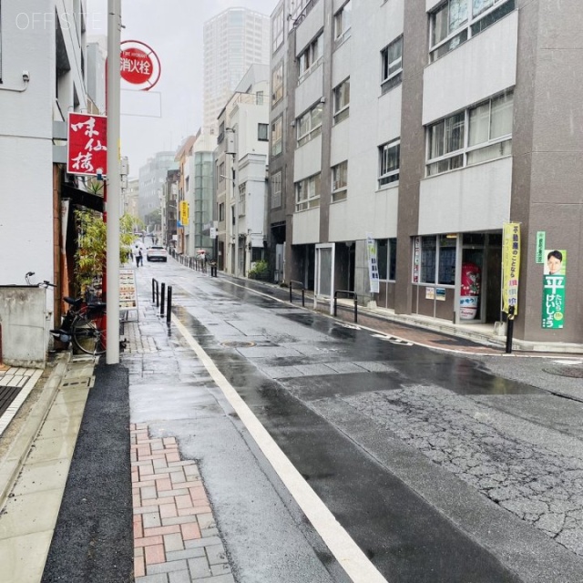 九段MSCビル ビル前面道路