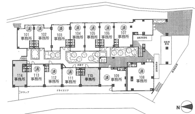 荏原ビル113 間取り図