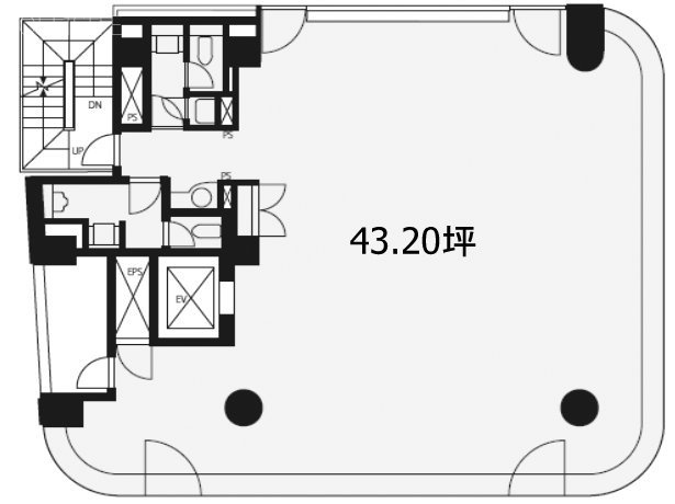 K-Frontビル8F 間取り図