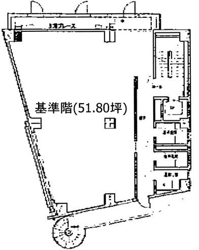 吾妻ビル4F 間取り図