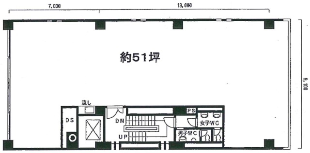 須賀ビル3F 間取り図