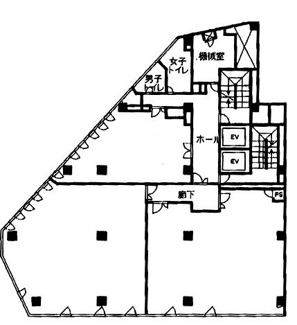 大外ビル4F 間取り図