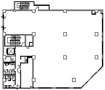 日本生命錦糸町ビル8F 間取り図