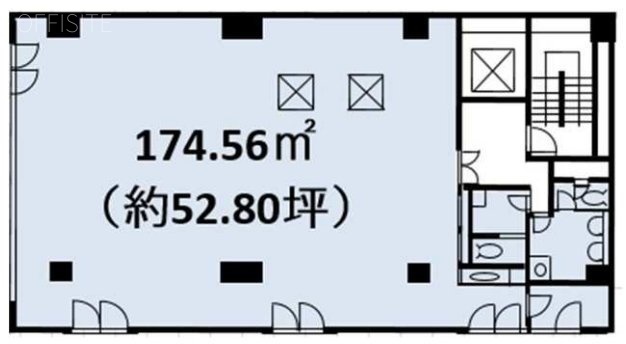 第一恒産ビル3F 間取り図