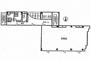 ビラージュ笹塚Ⅲ1F 間取り図