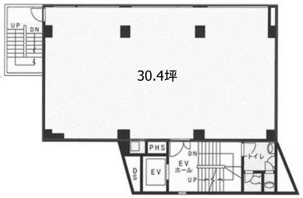 日原ビル4F 間取り図
