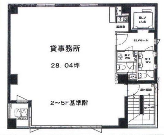 ISビル1F 間取り図