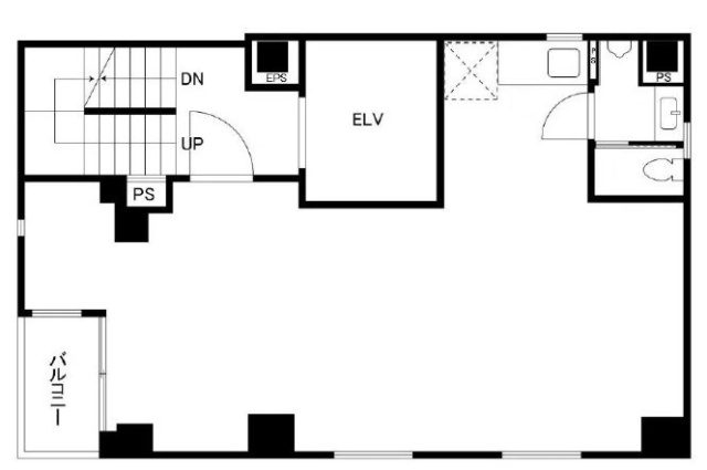 V1Bldg(ブイワンビル)3F 間取り図