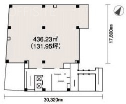 三番町MSビル1F 間取り図