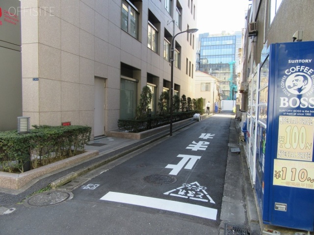 (仮)新橋6丁目プロジェクト ビル周辺道路