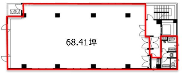 神田駅前SKビル7F 間取り図