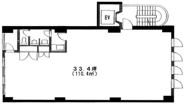 おおとり軒(鳳凰軒)ビル5F 間取り図