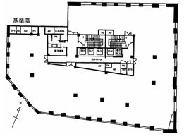 スルガビル4F 間取り図