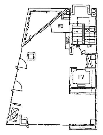 ASK赤坂6F 間取り図