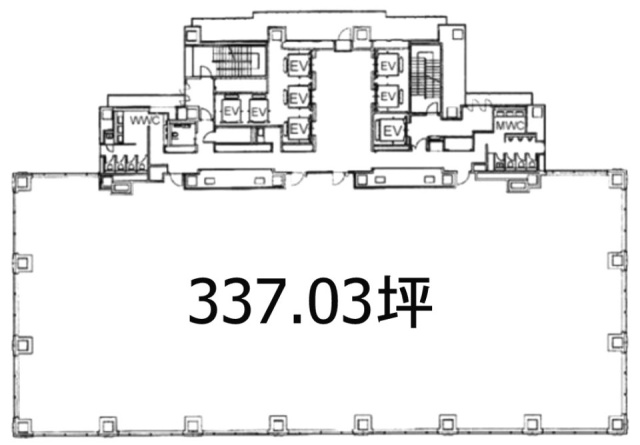 Shinagawa HEART3F 間取り図