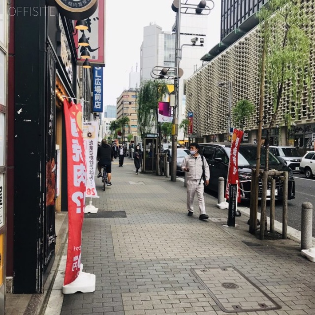 S-PLAZA弥生Ⅱ ビル前面道路