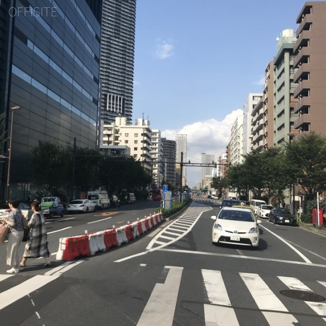 住友不動産勝どきビル ビル前面道路