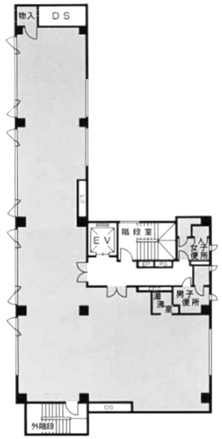神田TNKビル3F 間取り図