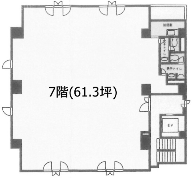 高島ビル7F 間取り図