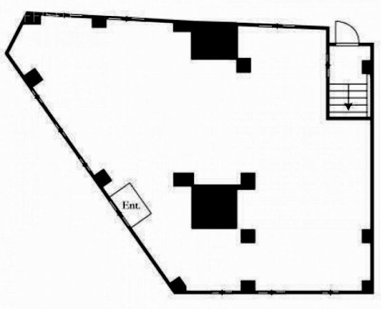 (仮)神田高架下店舗1F～2F 間取り図