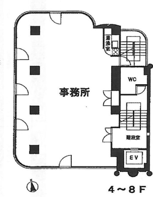 VERT第6ビル4F 間取り図