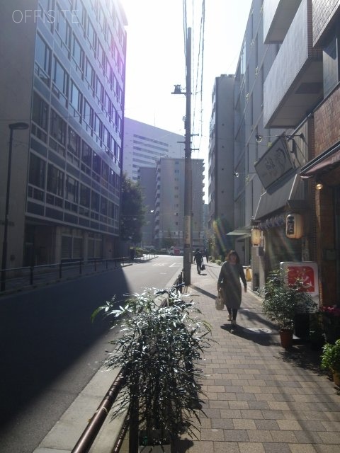 エイム東京九段ビル ビル前面道路