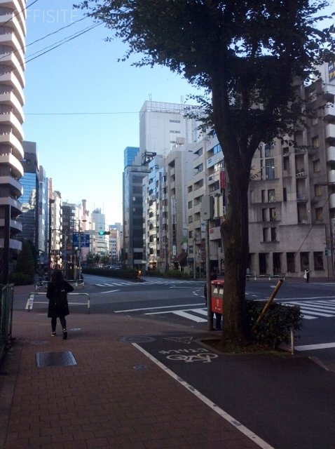 中條ビル ビル周辺道路