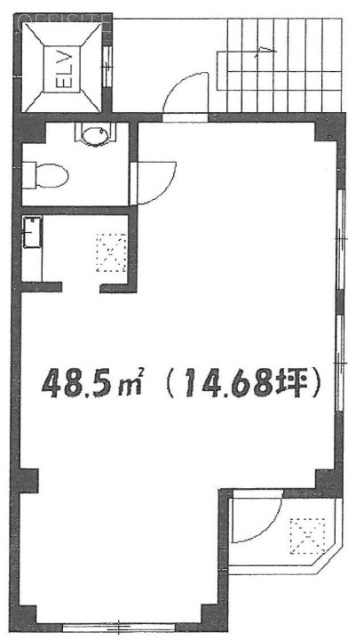 エヌエスビル6F 間取り図