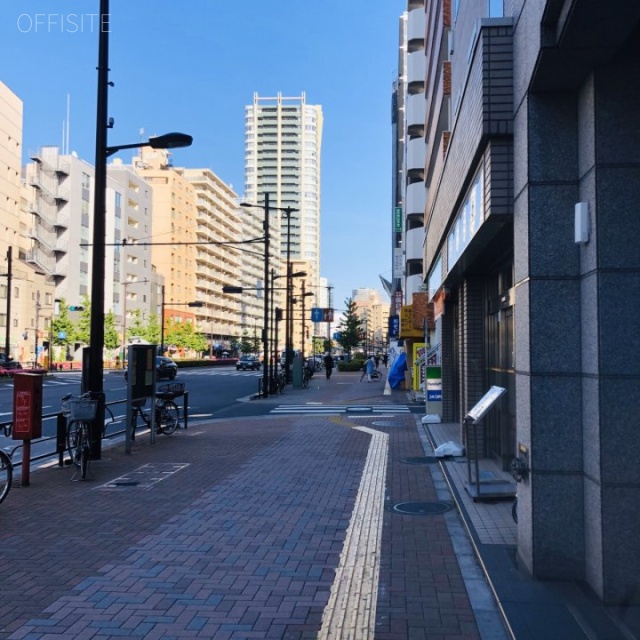 ウィン第2五反田ビル ビル前面山手通り