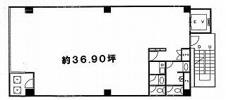 滝澤ビル6F 間取り図