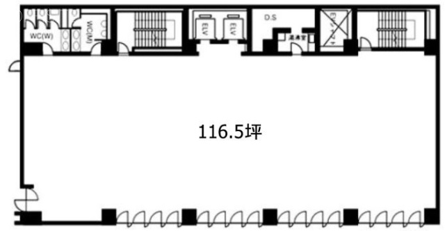 KONKOビル5F 間取り図